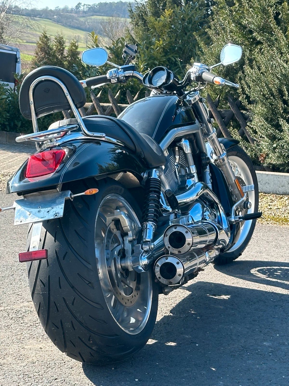 Harley-Davidson V-Rod VRSCAW Customer KessTech Klappenauspuff