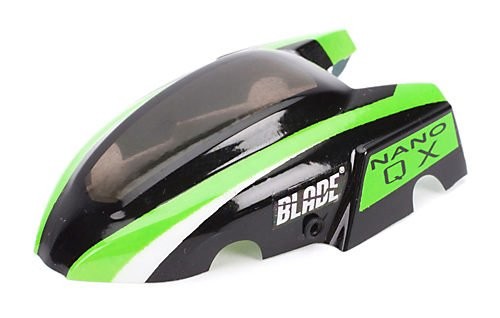 Blade Blade Nano QX: Kabinenhaube Grün  BLH7614A