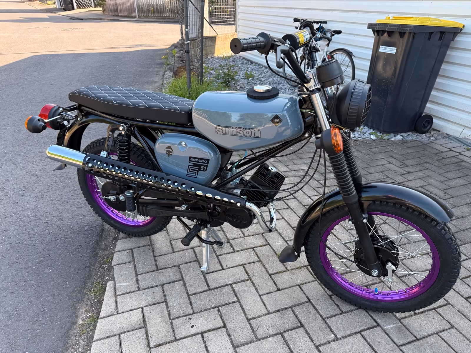 Simson S51 Enduro Sonderbau Neuaufbau mit 60km/ KBA