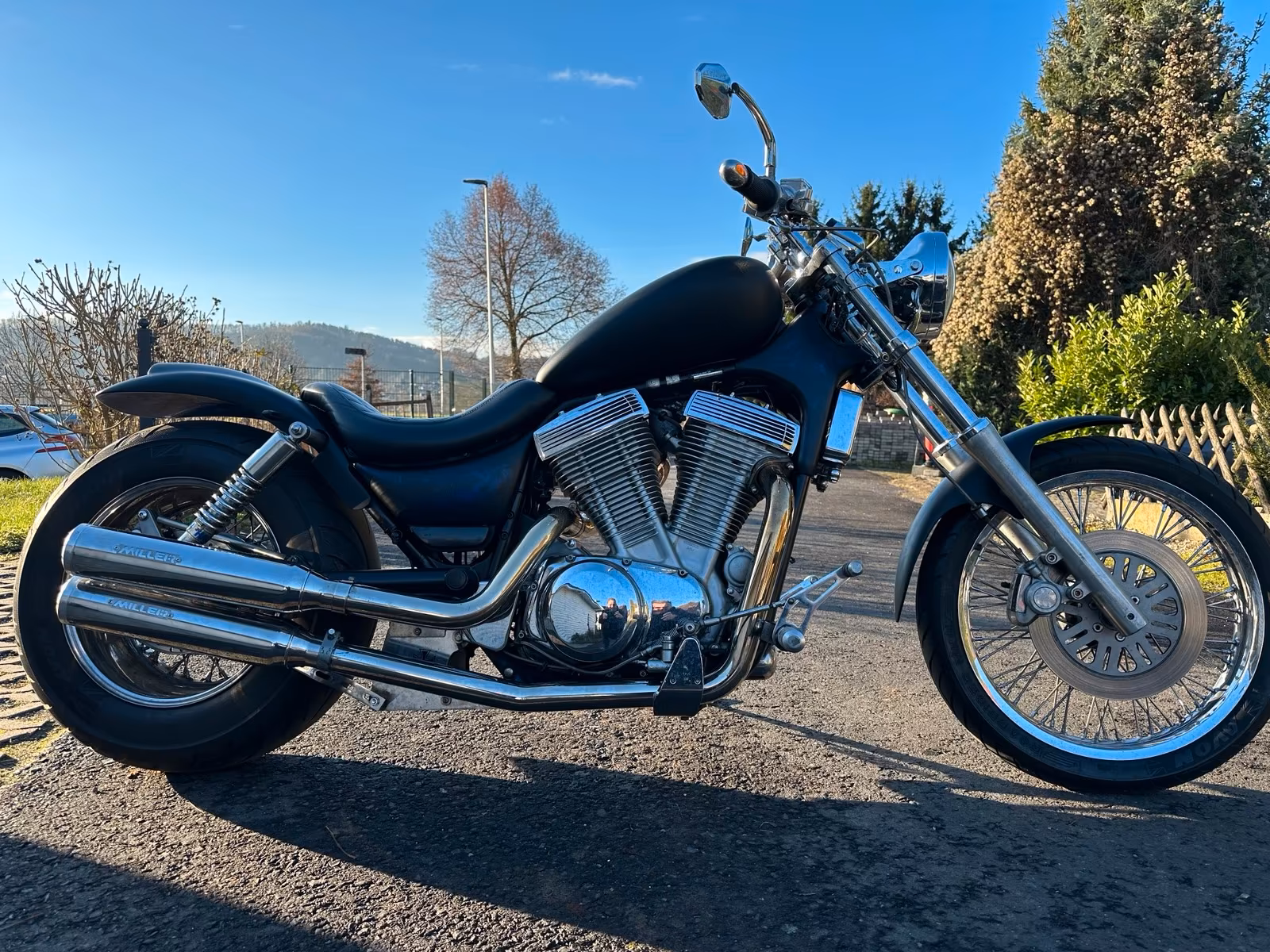 Suzuki Intruder VS1400 extrem Custom Umbauen
